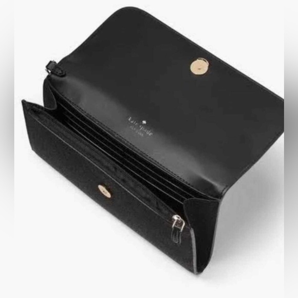 Kate Spade wristlet wallet - Black sparkle - BNIB - Picture 2 of 4